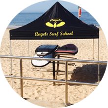 Escola de Surf Angels Surf School (Instalações)