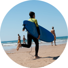 Escola de Surf Angels Surf School (Aulas)