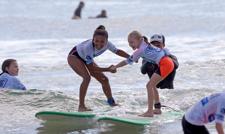 segurança no surf - angels surf school